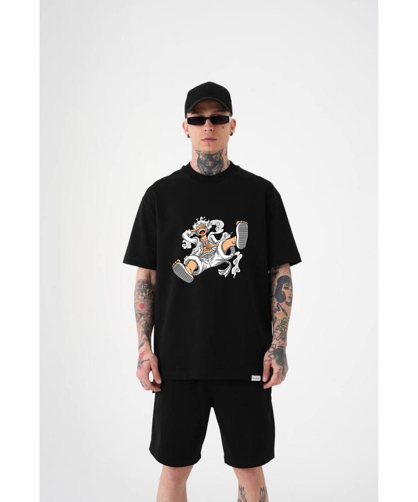 Gear Mode Unleashed Tee – Black, grey, lavender...