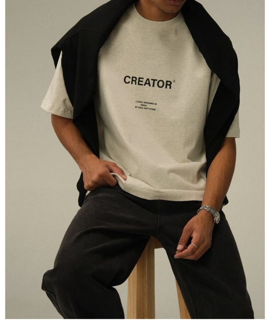 CREATOR®  Oversized Essential Tee