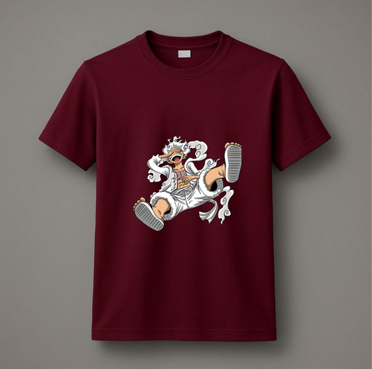 Gear Mode Unleashed Tee – Black, grey, lavender...