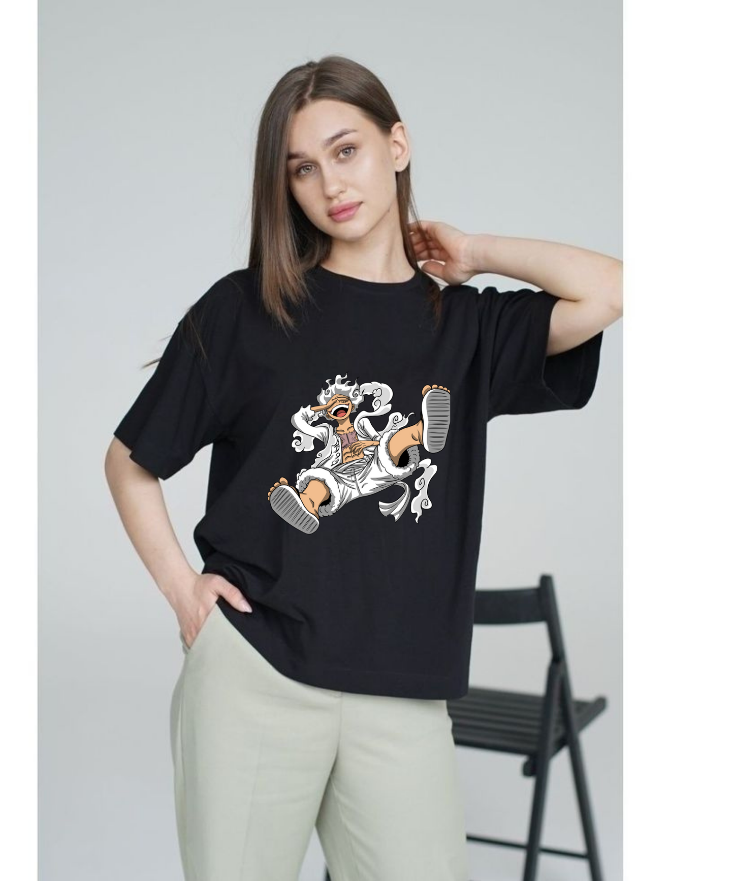 Gear Mode Unleashed Tee – Black, grey, lavender...