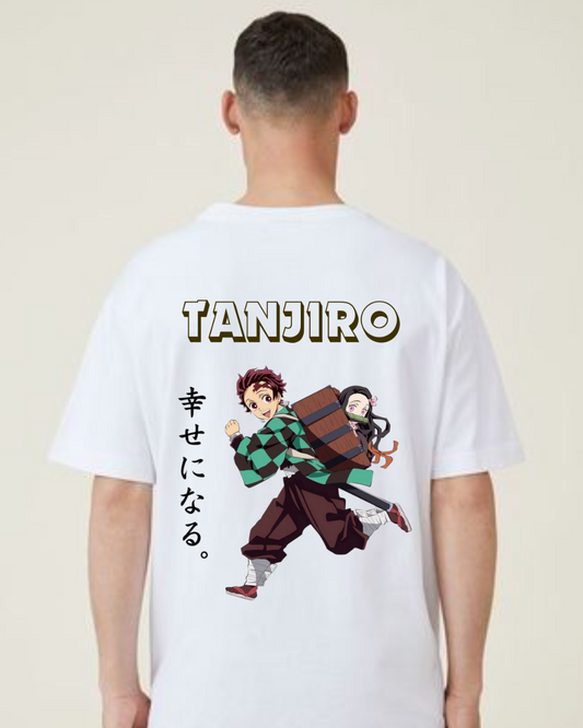 Tanjiro Anime Oversized Tee